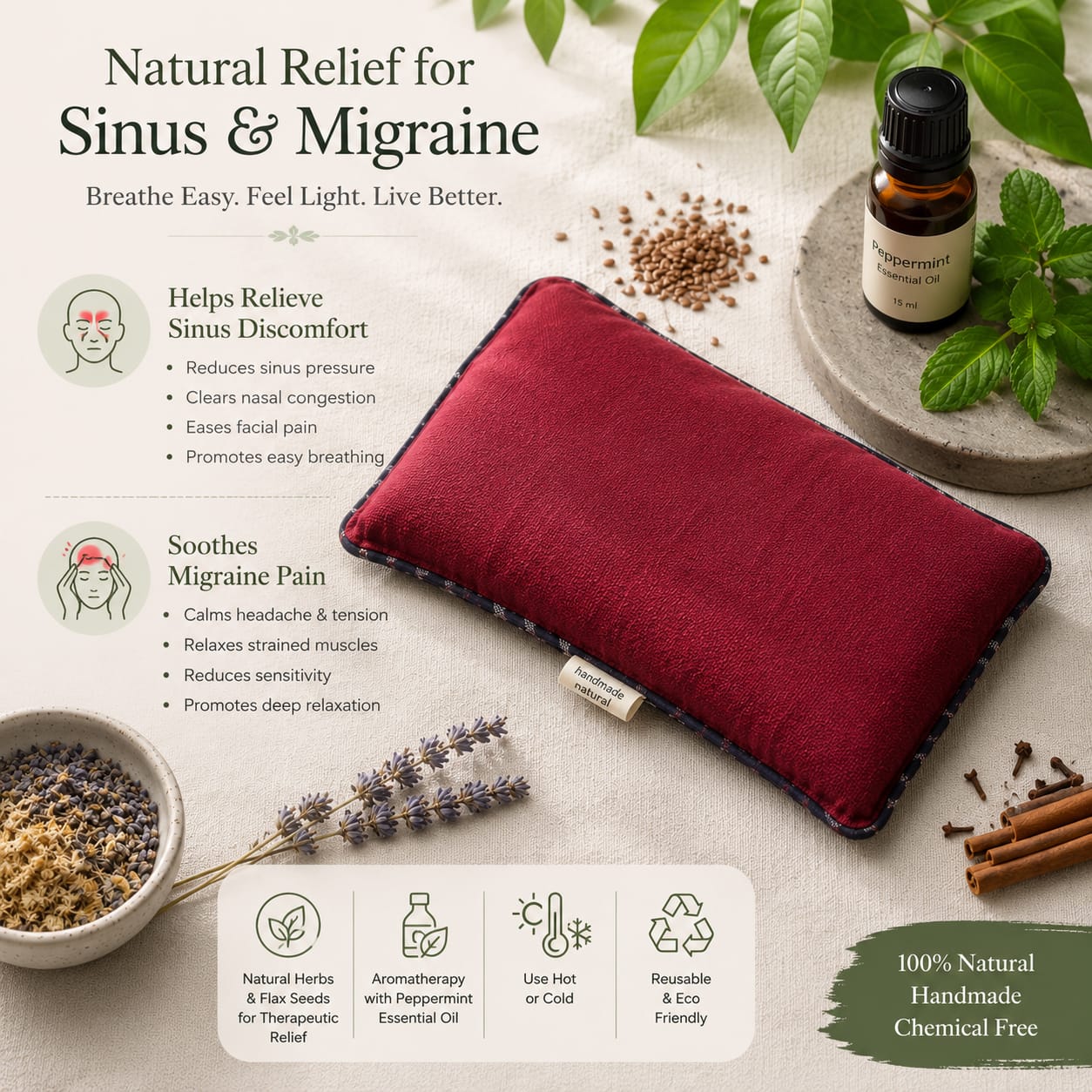 Sinus Pack for Migraine and Sinus