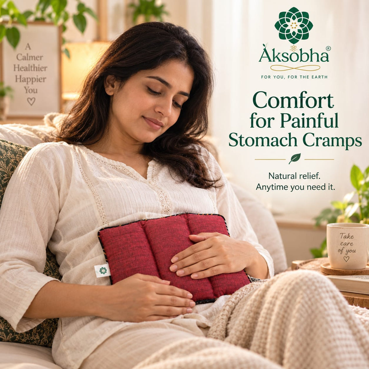 Painful Stomach Cramps: Small Things That Help During Difficult Days