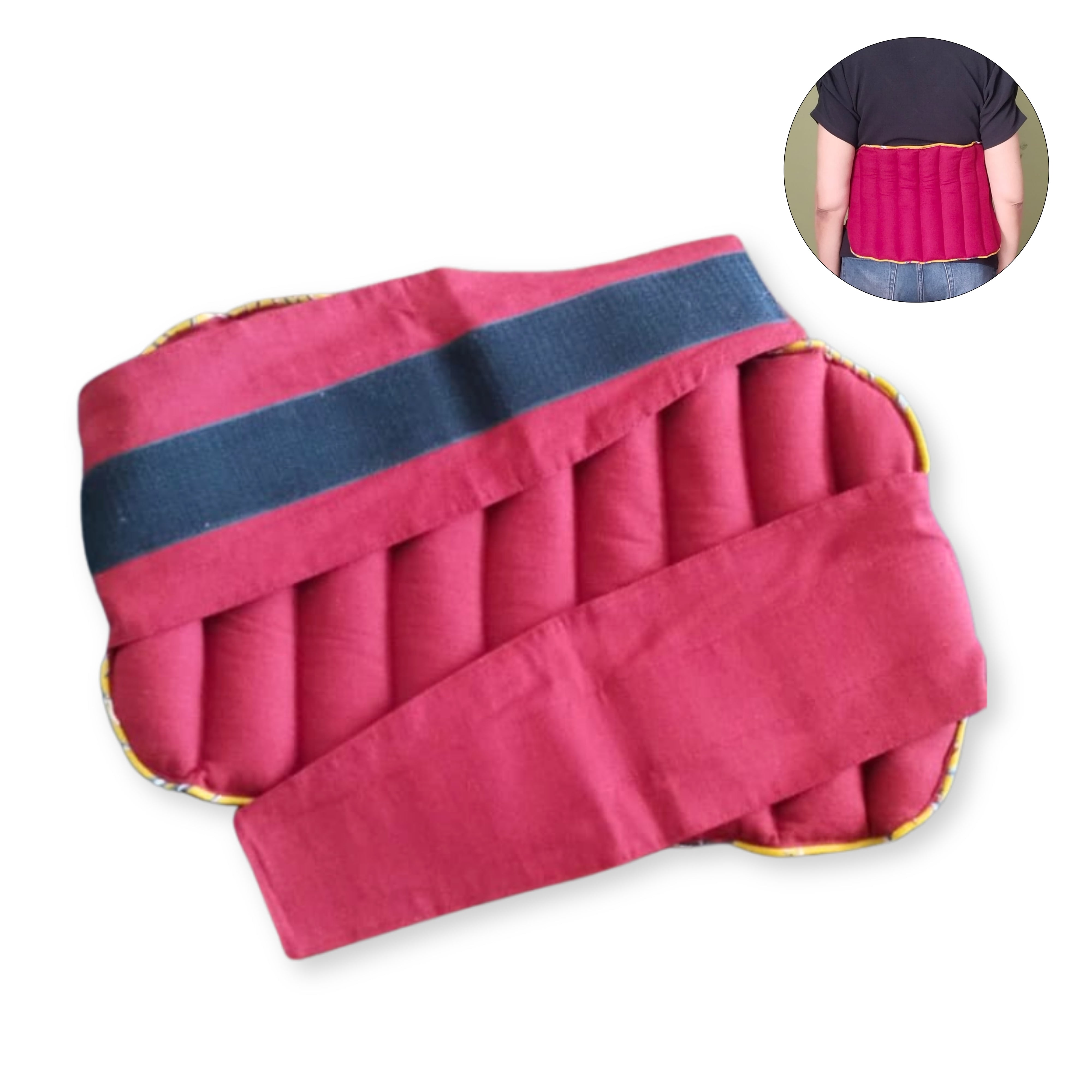 Herbal Microwavable Heating Pad for Back Pain Relief – Natural Hot and Cold Therapy