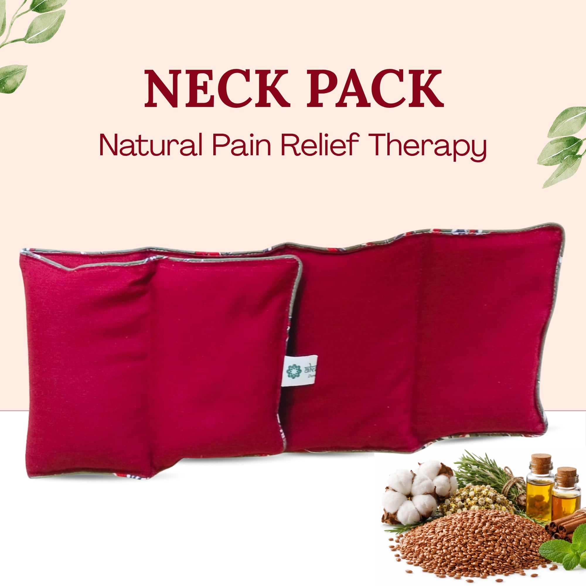 Neck Pain Relief Herbal Microwavable Heating Pad