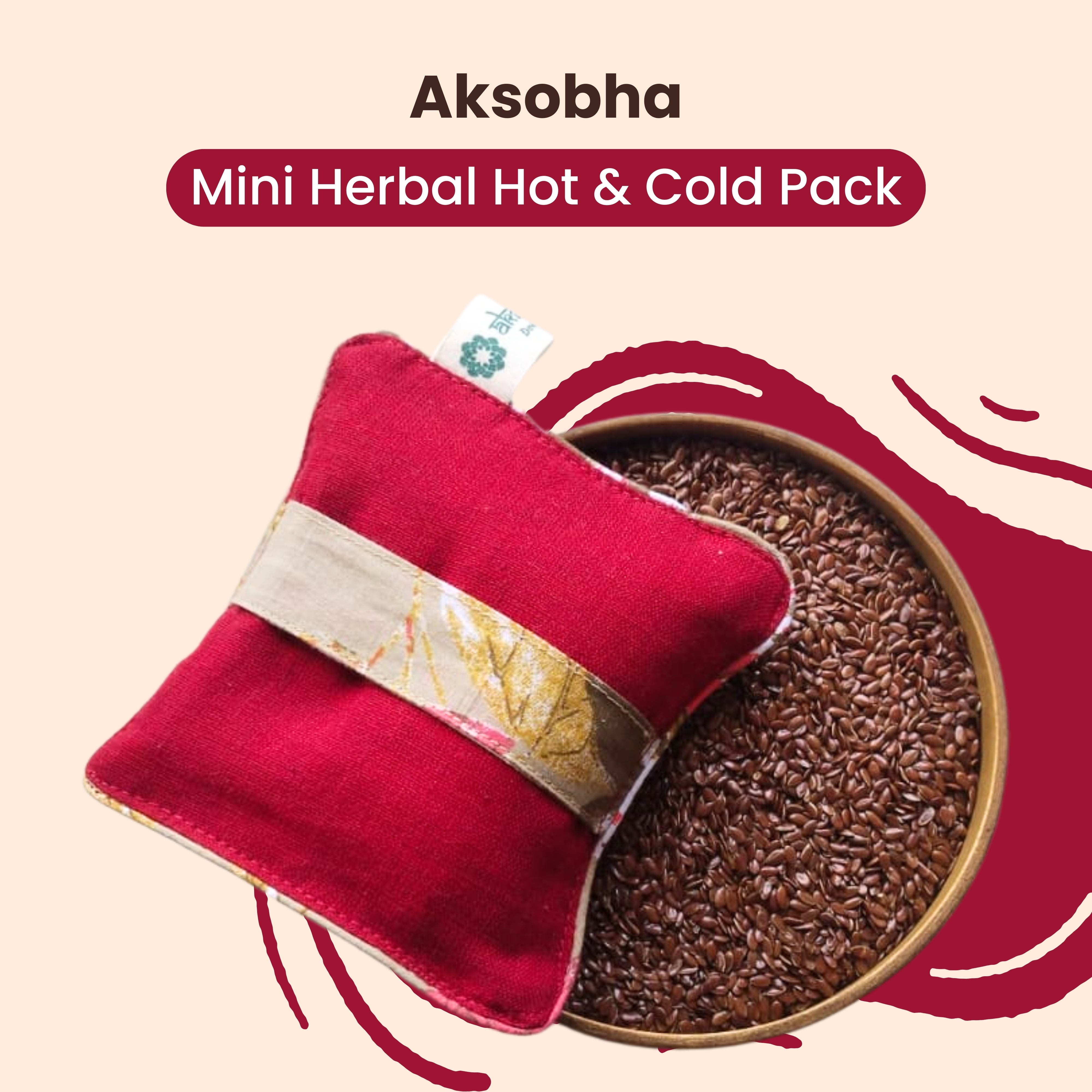 Tooth & Rheumatic Pain Relief Herbal Microwavable Heating Pad – Natural Comfort for Quick Relief!