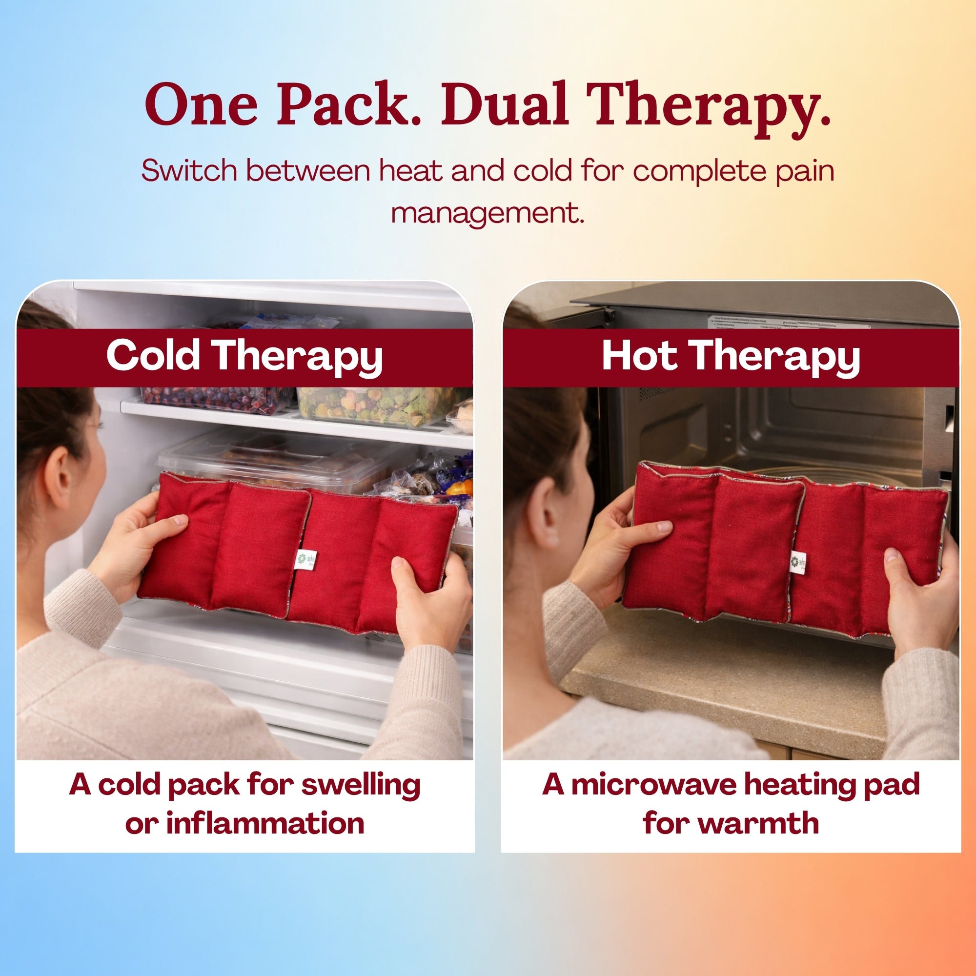 Neck Pain Relief Herbal Microwavable Heating Pad