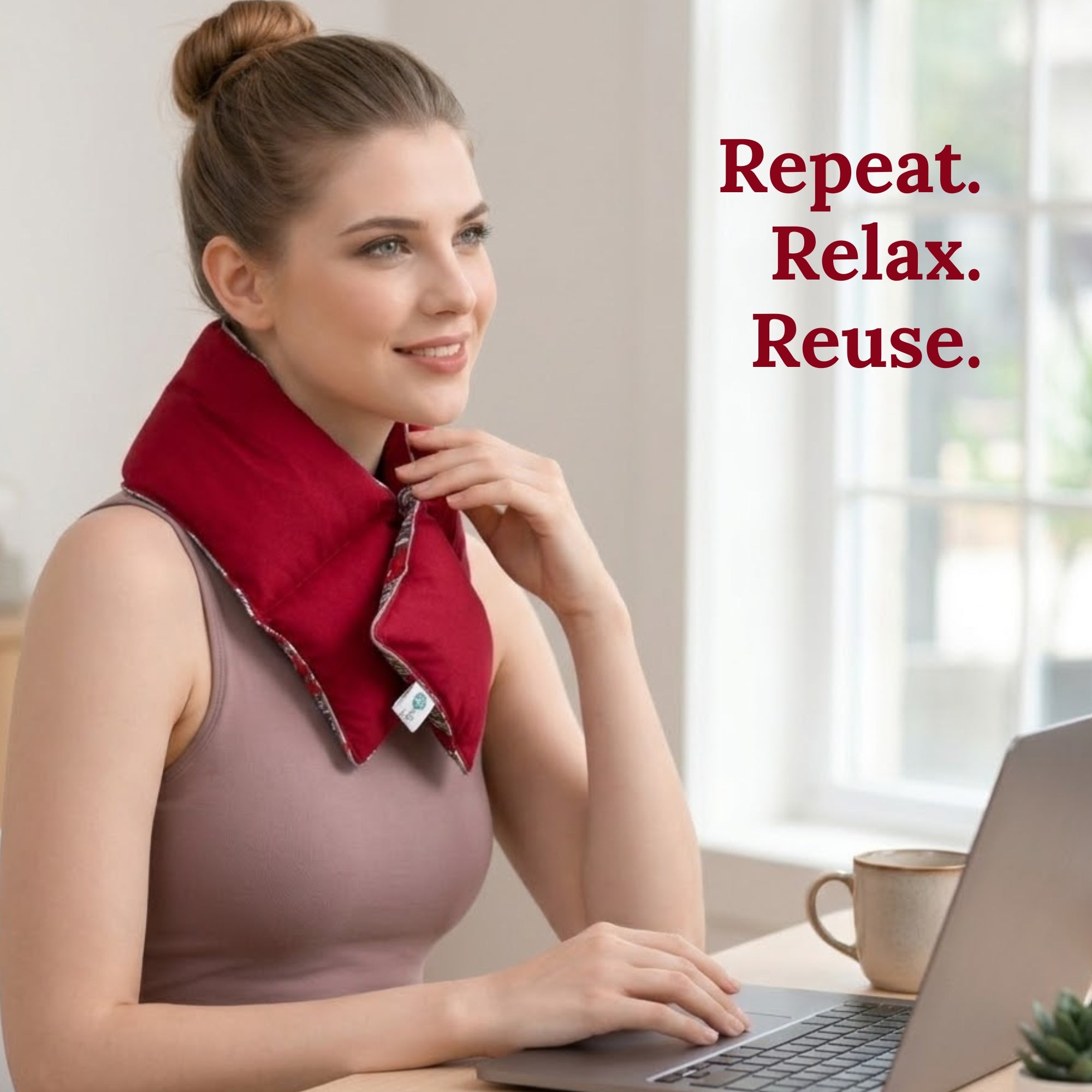 Neck Pain Relief Herbal Microwavable Heating Pad