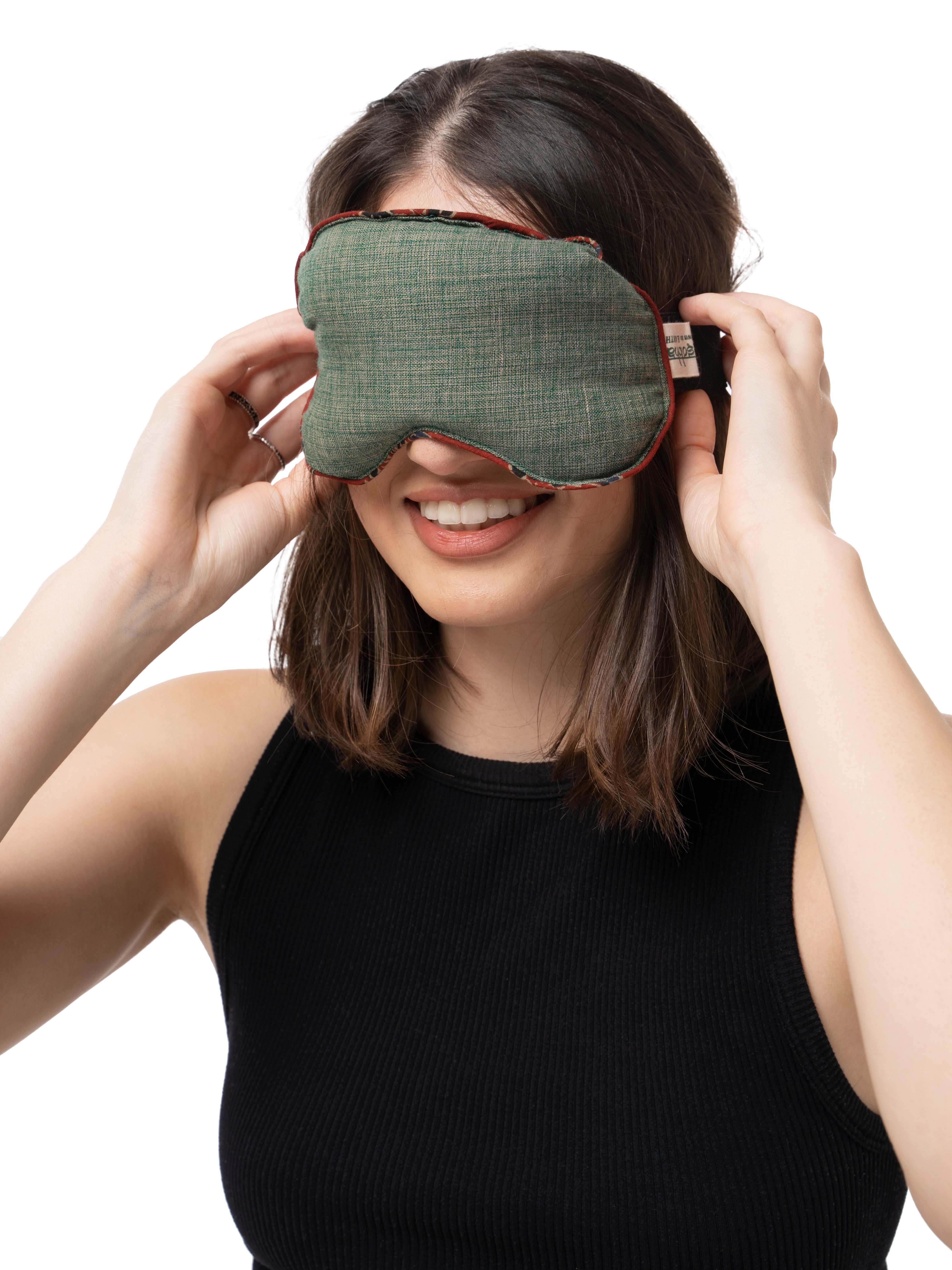 Stress Relief Eye Therapy Pack Set – Herbal Hot & Cold Therapy for Relaxation