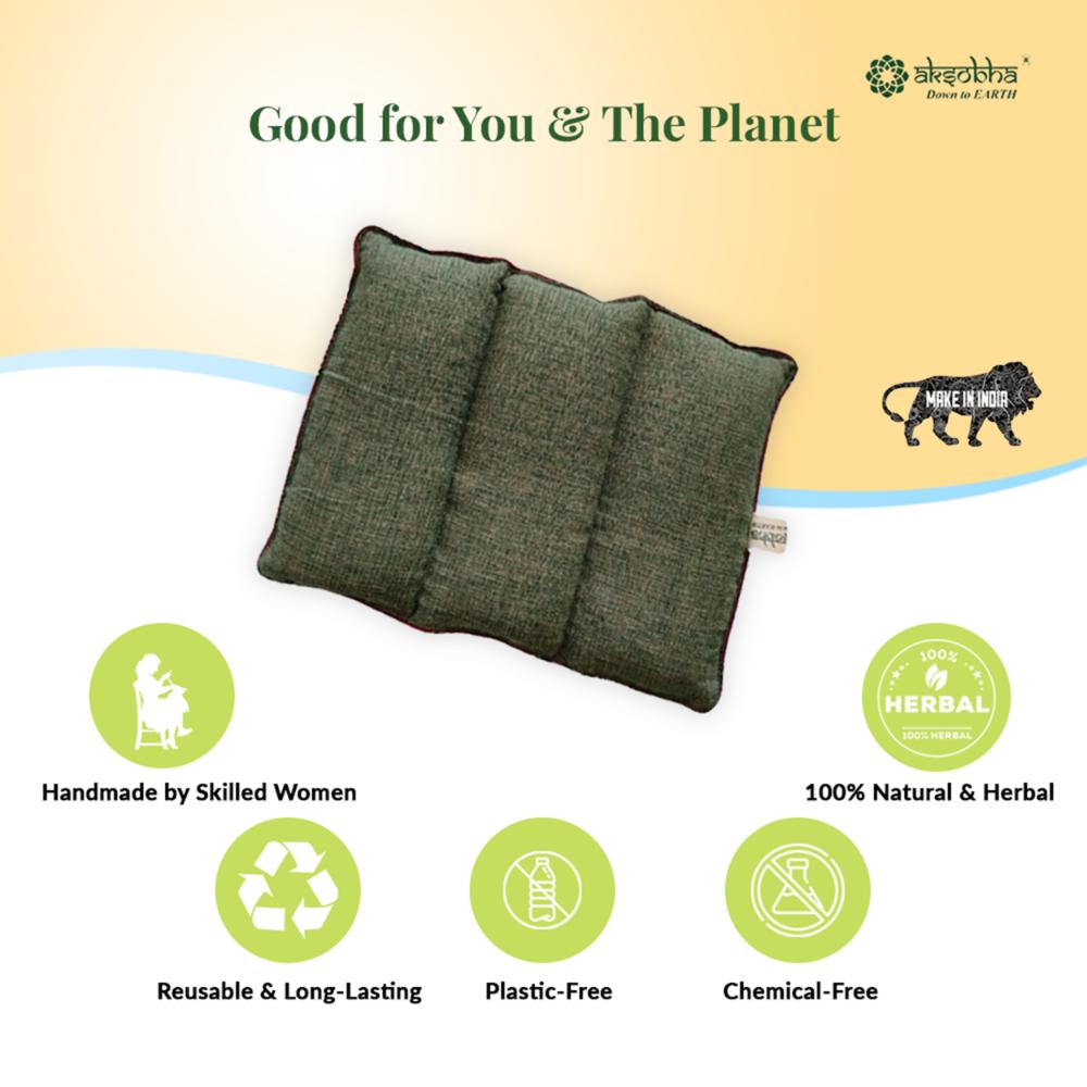Herbal Microwavable Heating Pad For Multipurpose Pain Relief