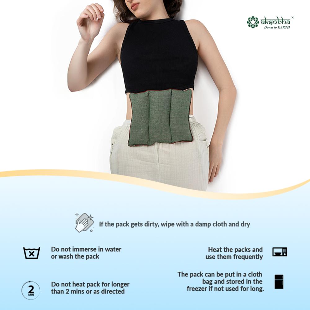Herbal Microwavable Heating Pad For Multipurpose Pain Relief