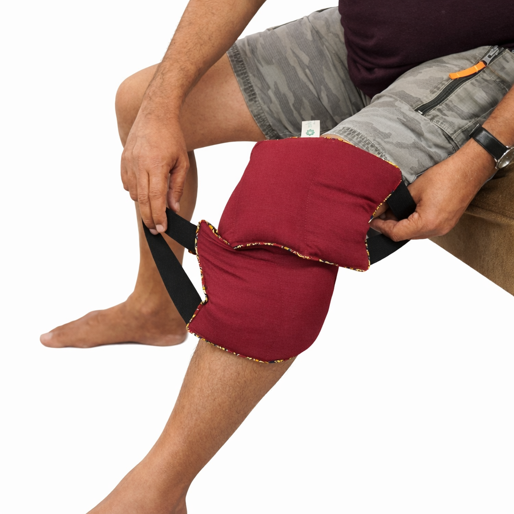 Multipurpose Pain Relief Flexible Long Herbal Microwavable Heating Pad – Hot & Cold Therapy Pack for Neck, Shoulders, Back & Cramps