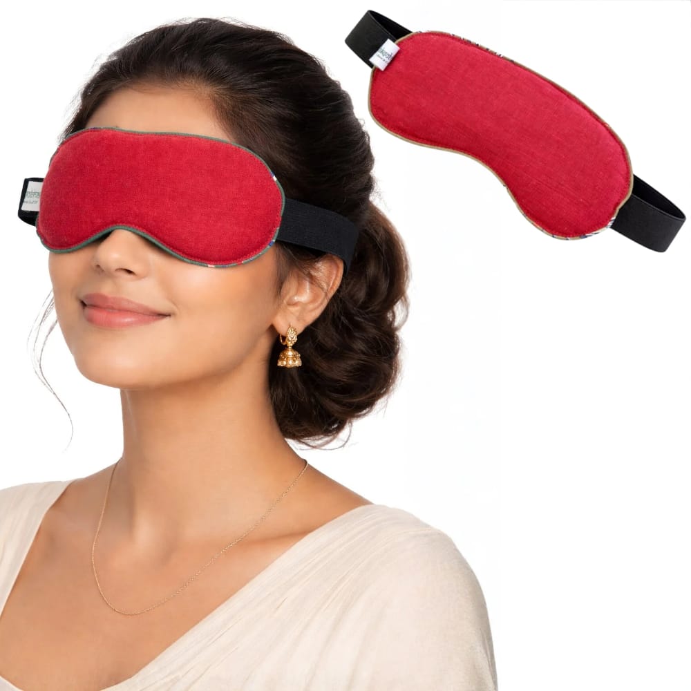 Eye Stress and Pain Relief Herbal Microwavable Heating Pad