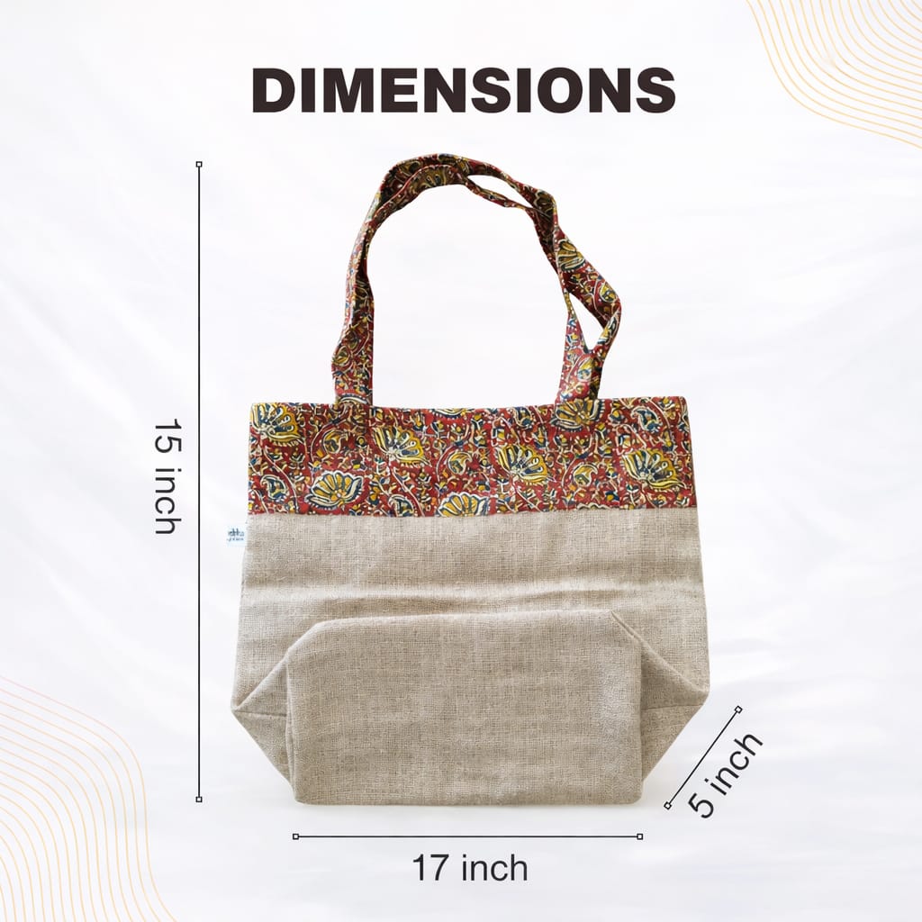 Eco-Friendly Jute Grocery Bag | Reusable Shopping Tote | Sustainable & Durable