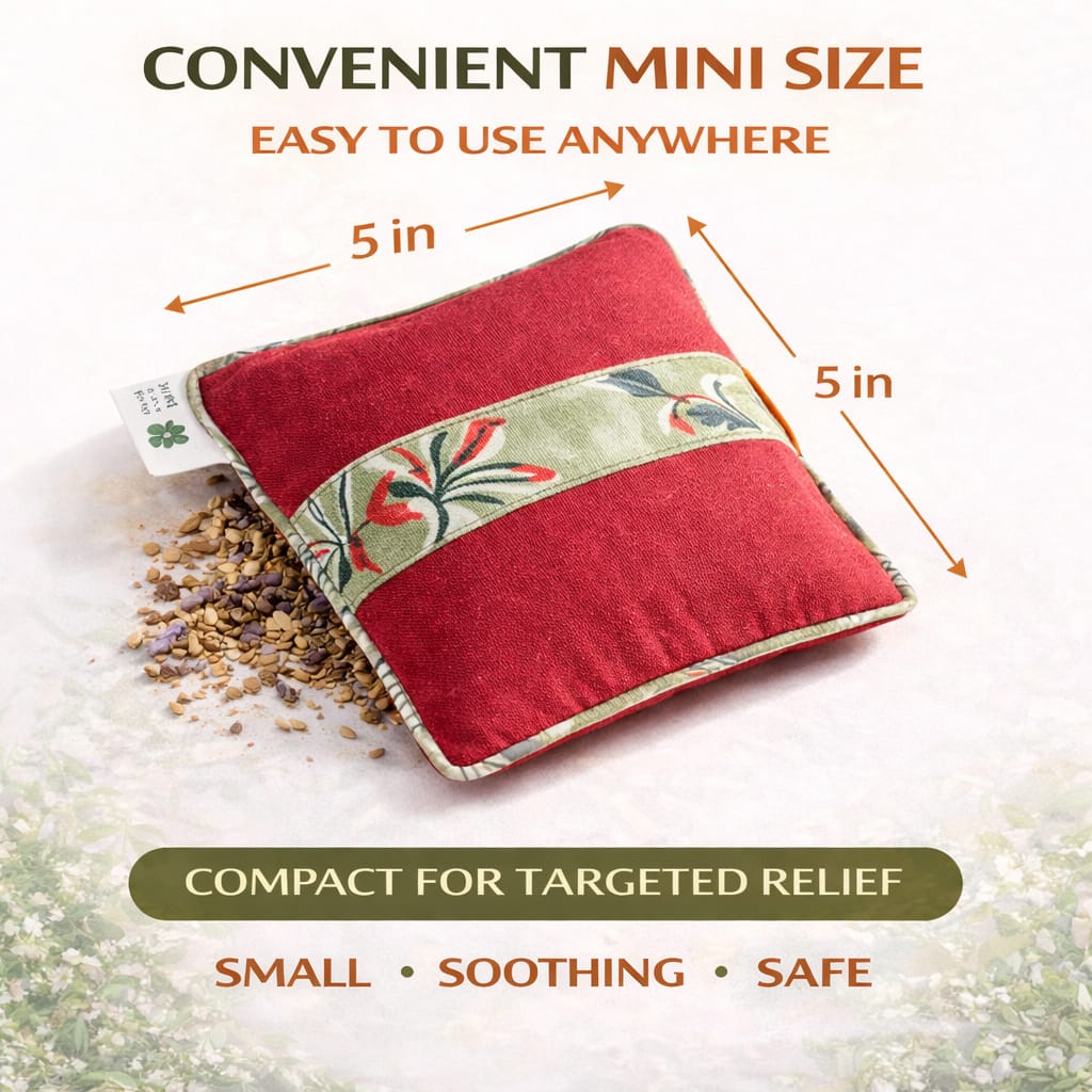 Tooth & Rheumatic Pain Relief Herbal Microwavable Heating Pad – Natural Comfort for Quick Relief!