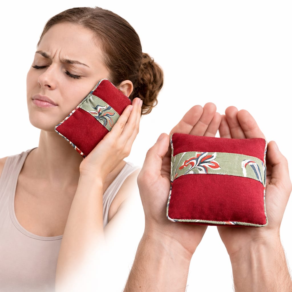 Tooth & Rheumatic Pain Relief Herbal Microwavable Heating Pad – Natural Comfort for Quick Relief!