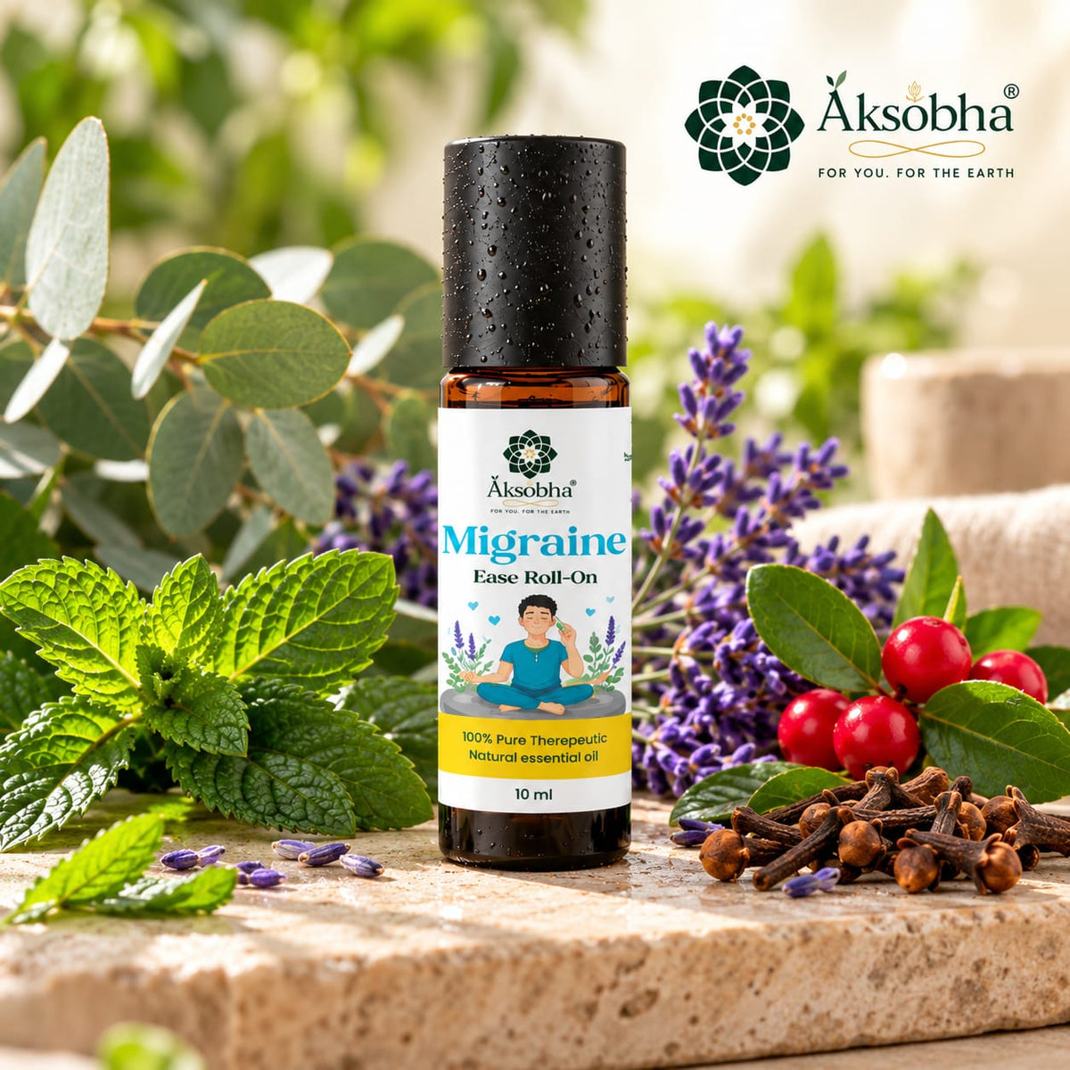 Migraine ease Roll-On