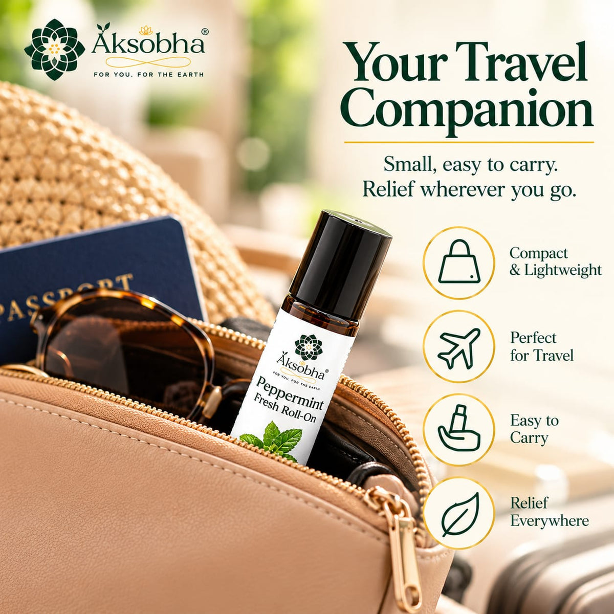 Peppermint Fresh Roll- on