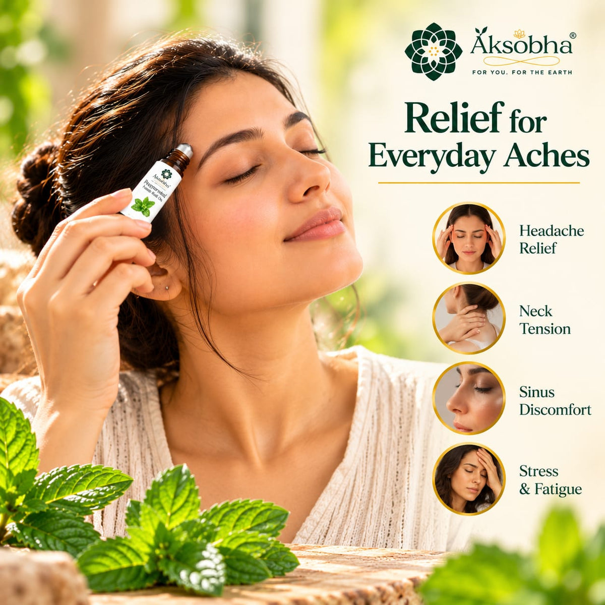 Peppermint Fresh Roll- on