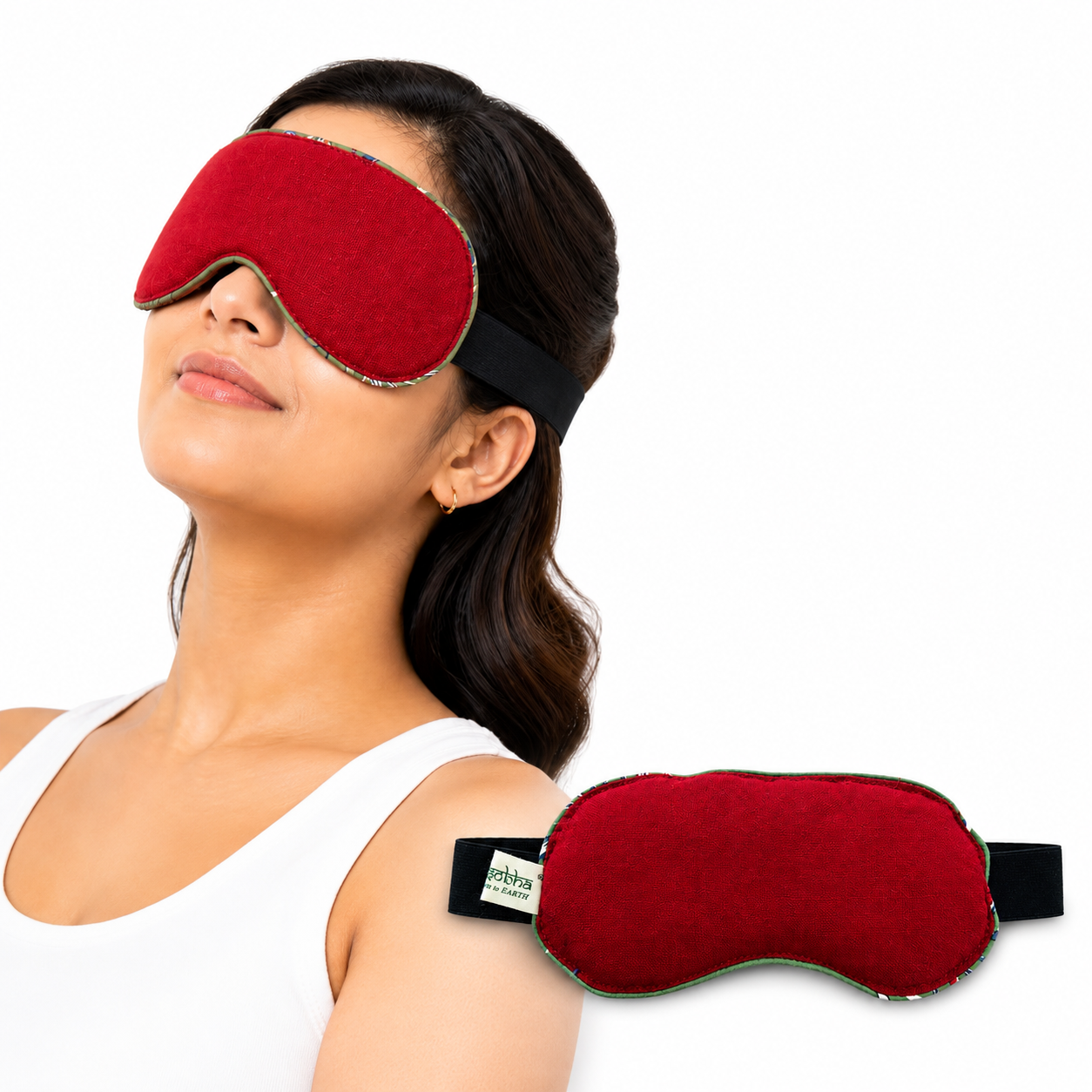 Eye Stress and Pain Relief Herbal Microwavable Heating Pad