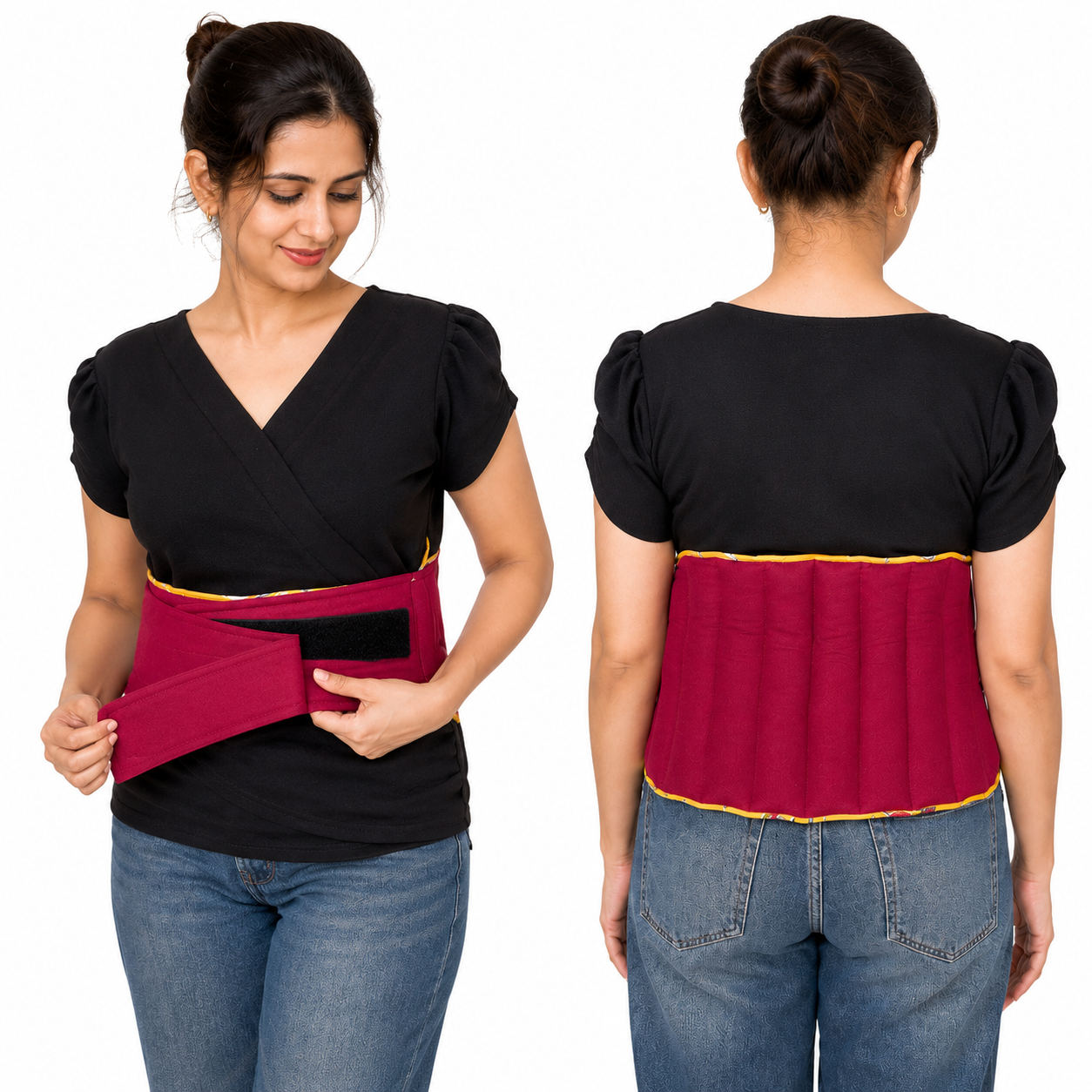 Herbal Microwavable Heating Pad for Back Pain Relief – Natural Hot and Cold Therapy