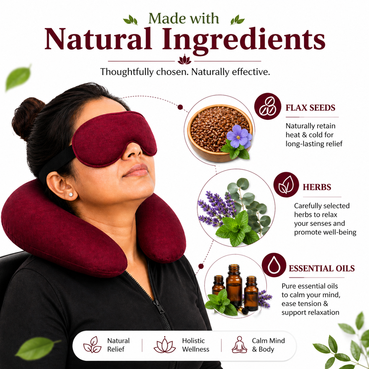 Migraine Relief Kit – Natural Headache and Stress Relief Solution