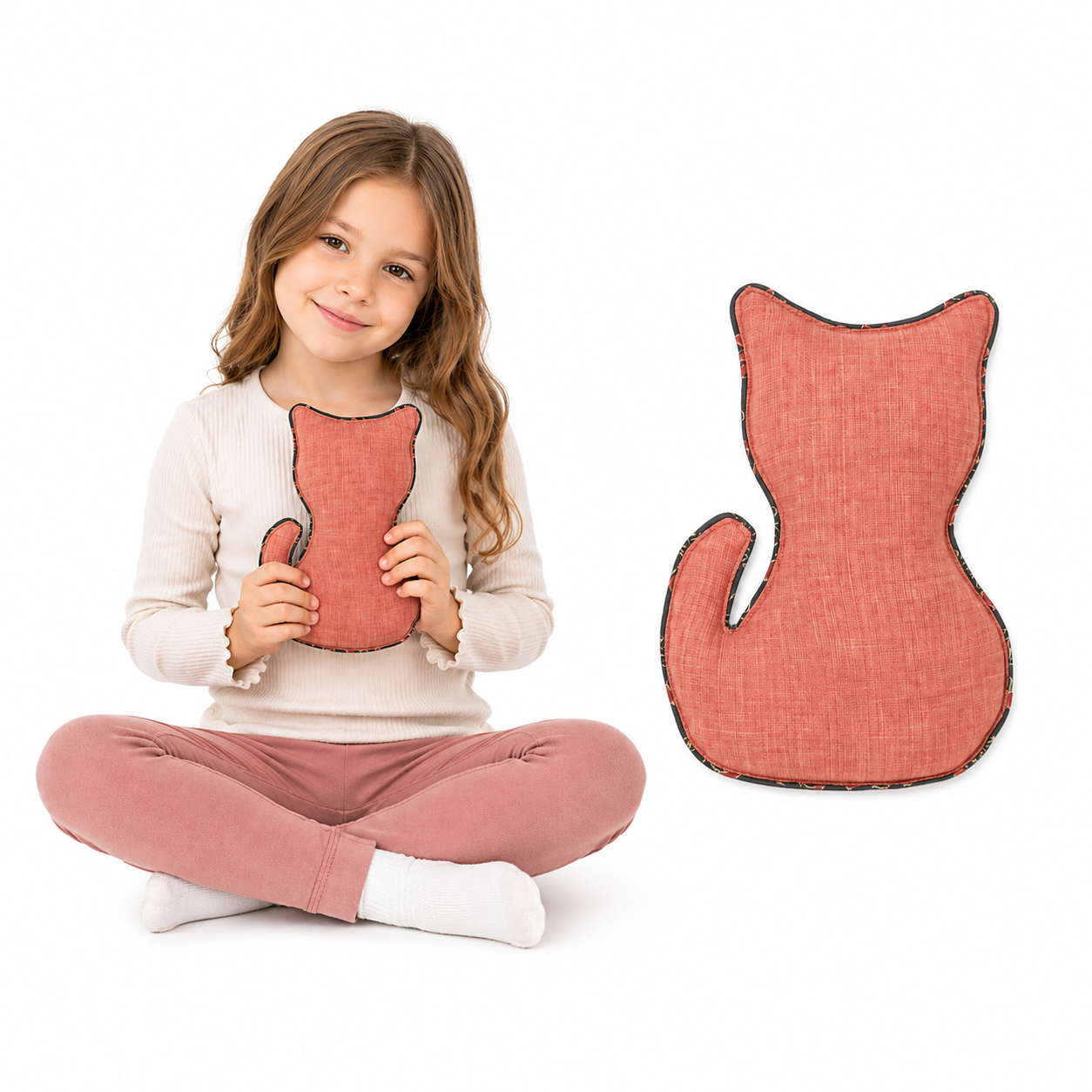 Cuddly Cat Kids' Hot & Cold Therapy Pack – Natural Pain Relief for Children
